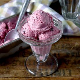 Vegan Berry Chocolate Ice Cream