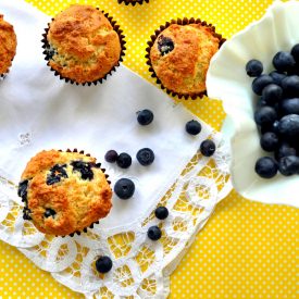 Traditional Blueberry Muffin