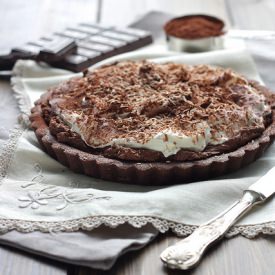 Chocolate and Cream Pie