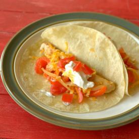 Stove Top Chicken Fajitas