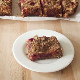 Sour Cherry Crumb Bars