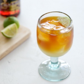 Dark & Stormy Cocktail