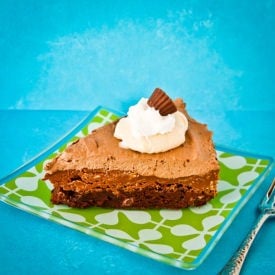 Peanut Butter Crunch Mousse Pie