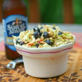 Blueberry Chipotle Coleslaw