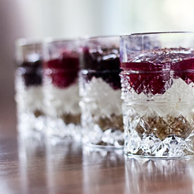 Fresh Berries and Ricotta Parfait