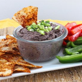 Vegan Cheezy Black Bean Dip