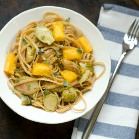 Lemony Garlic Pasta