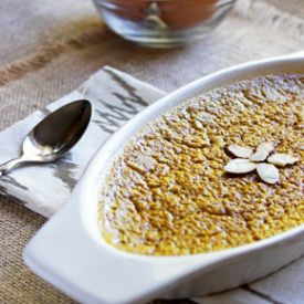 Skinny Honey Egg Custard