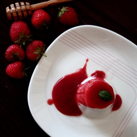 Almond Panna Cotta