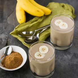 Caramelized Banana Milkshake