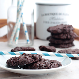 Double Chocolate Chip Cookies
