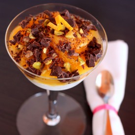 Dark Chocolate Orange Greek Yogurt