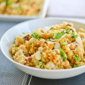 Moroccan Couscous and Chickpeas