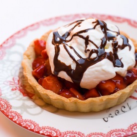 Strawberry-Almond Tartlets