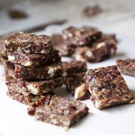 Raw Fruit and Nut Bars