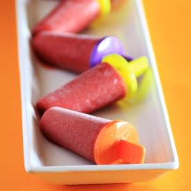 Strawberry Lime Ice Pops