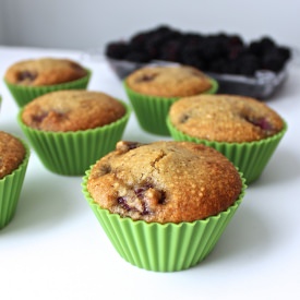 Blackberry Almond Muffins