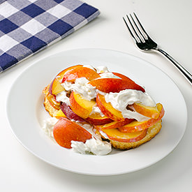 Peachy Cream Shortcake