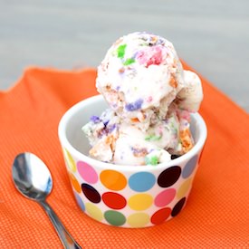 Rainbow Sugar Cookie Ice Cream
