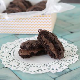 Nutella Sandwich Cookies
