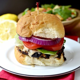 Chicken Caesar Burgers