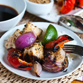 Sesame Chicken with Sriracha-Soy