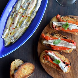Cured Anchovies