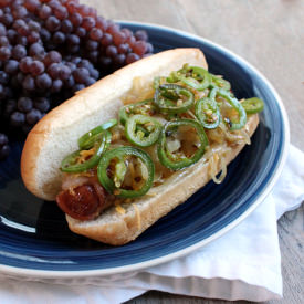 Bacon Wrapped Hot Dogs w/ Jalapeno