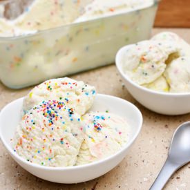 Cake Batter Ice Cream