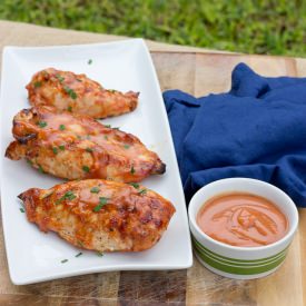 Grilled BBQ Chicken Breasts