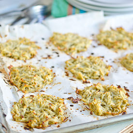 Baked Sweet Potato Latkes