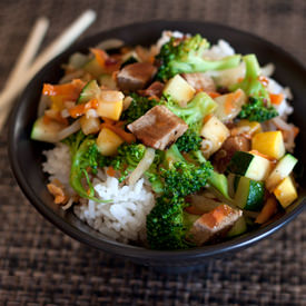Pork Teriyaki Rice Bowl