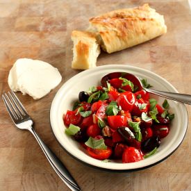 Warm Tomato & Chorizo Salad
