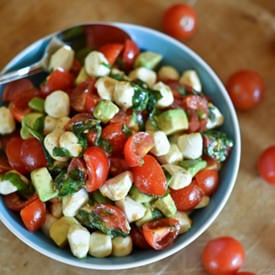 Caprese Salad with Avocado