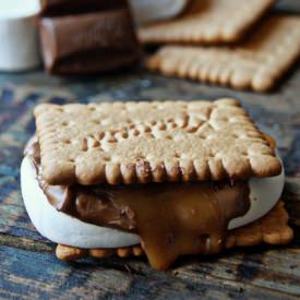 Easy Caramel S’mores