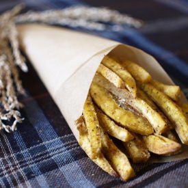 Duck Fat Plantain Fries