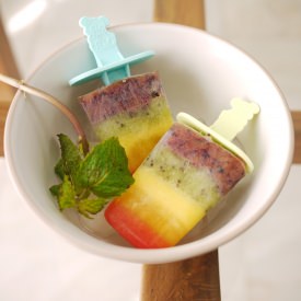 Rainbow Popsicles