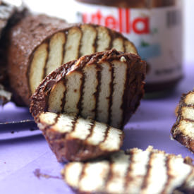 Mocha Biscuit Cake