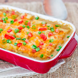 Mexican Tater Topped Casserole