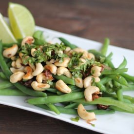 Green Beans, Shallots, and Cashews