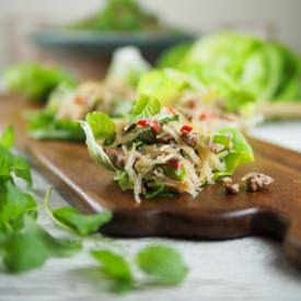 Thai Beef Wraps