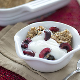 Baked Oatmeal with Yogurt