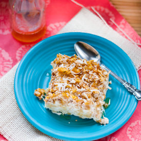Pina Colada Faux Fried Ice Cream