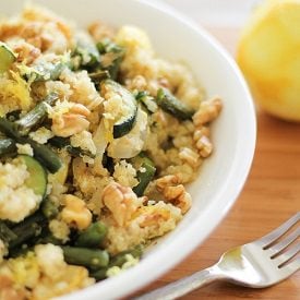 Roasted Vegetable Quinoa Salad