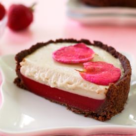 Strawberry and Rose Tartlettes