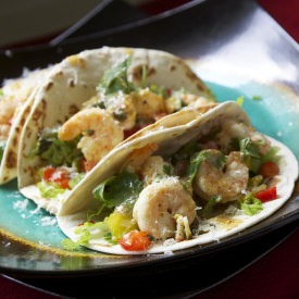 Tequila Chili Lime Shrimp Tacos