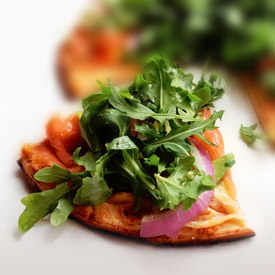 Smoked Salmon & Goat Cheese Pizza