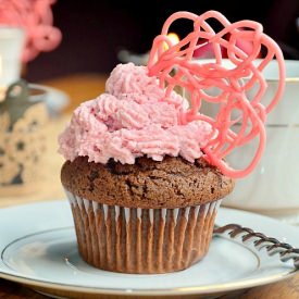 Chocolate Raspberry Cupcakes