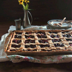 Cherry Slab Pie