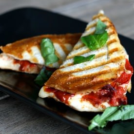 Roasted Caprese Paninis
